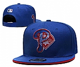 Philadelphia Phillies Team Logo Adjustable Hat YD (3)
